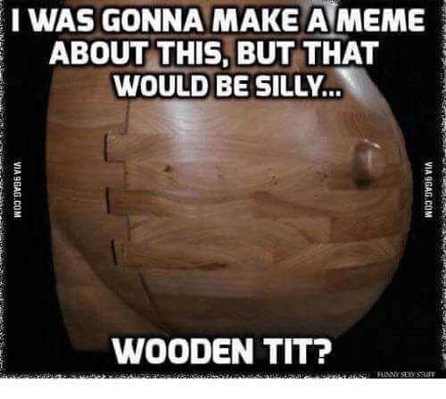 Wooden Tit Meme