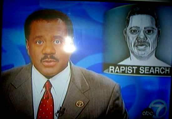 News Report on Rapist Search