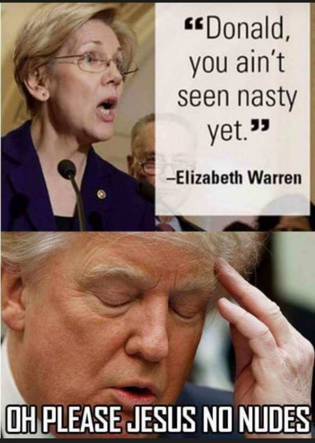 Elizabeth Warren's 'Nasty' Comment and Trump's Reaction