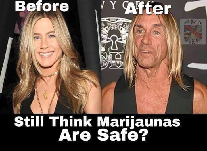 Before and After Marijuana Effects