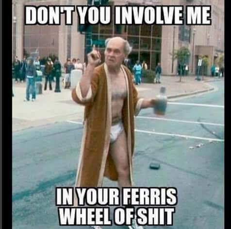 Don't You Involve Me in Your Ferris Wheel of Shit
