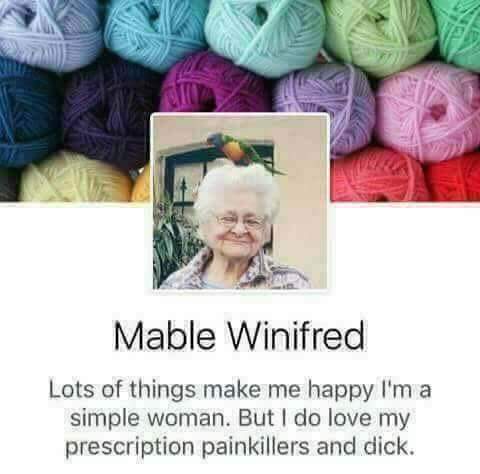 Mable Winifred's Simple Pleasures