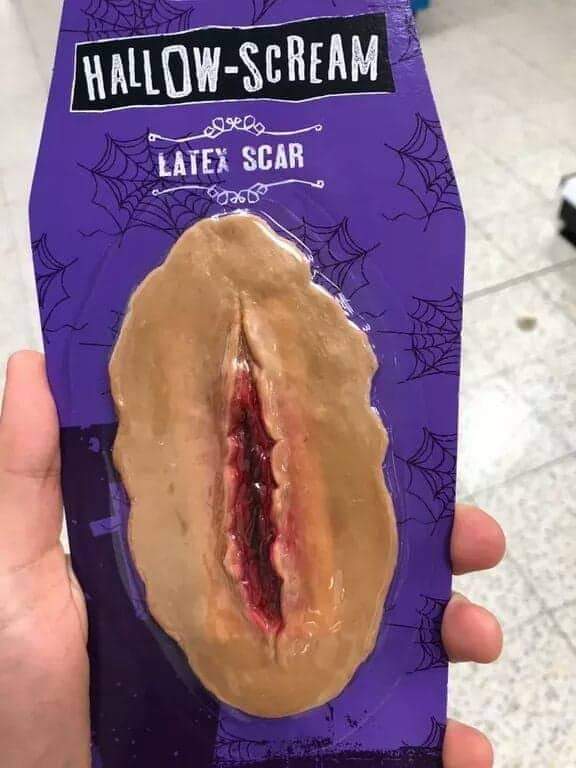 Hallow-Scream Latex Scar Makeup