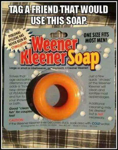 Weener Kleener Soap Advertisement